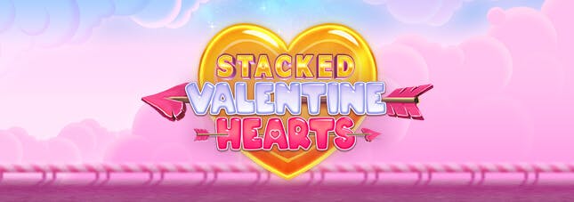 Stacked Valentines Hearts
